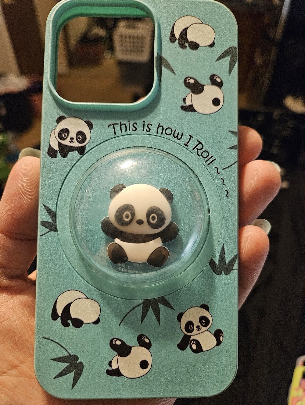 Panda Rolling Accessory Iphone Case